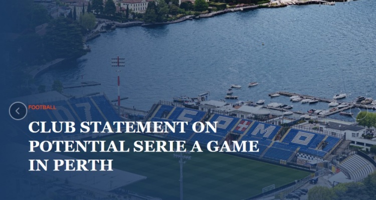 科莫声明:海外赛会带来不便和牺牲,但这最重要的是为了联赛生存